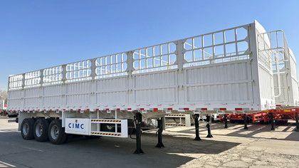 3 Axle Fence Cargo Semi Trailer
