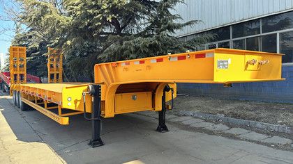 Tri Axle Semi Low Bed Trailer