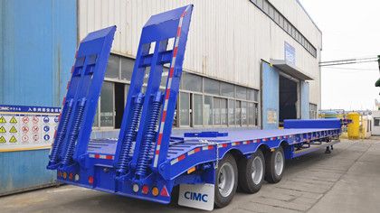 CIMC 3 Axle 40ft Low Bed Trailer