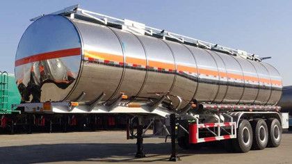 42000 Liters Stainless Steel Tanker Trailer