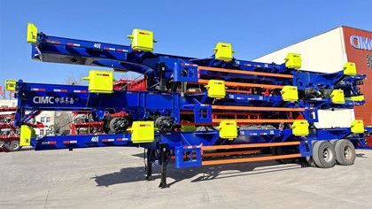 2 Axle Yard Terminal Trailer