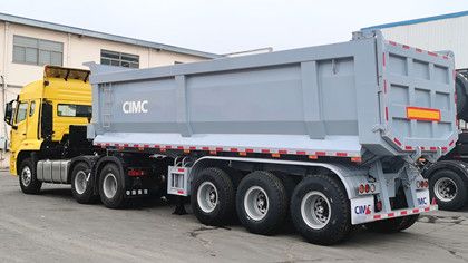 Semi Dump Trailer Testing