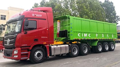80 Ton Heavy Duty Dump Trailer